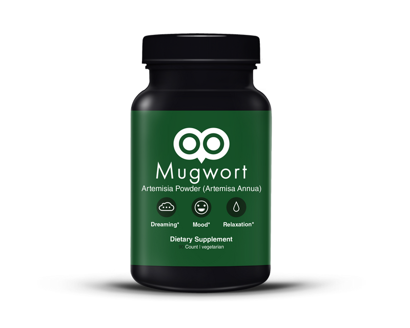 Organic Mugwort™ - PROMOTES CREATIVE DREAMING and LUCID DREAMS (90 Count)
